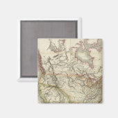 Aimant Carte de l'Amérique du Nord 4 (Recto/Verso)