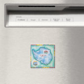 Aimant Carte de l'Antarctique (In Situ (Lave-vaisselle))