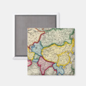 Aimant Carte De L'Asie (Recto/Verso)