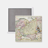 Aimant Carte de l'Asie mineure (Recto/Verso)