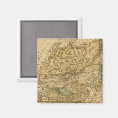 Aimant Carte de l'Asie par Worcester (Recto/Verso)