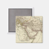 Aimant Carte de l'atlas de Paris (Recto/Verso)