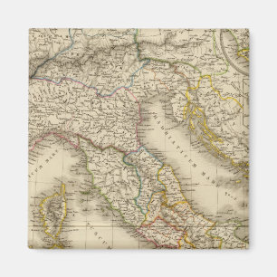 Aimant Carte de l'Atlas de Rome