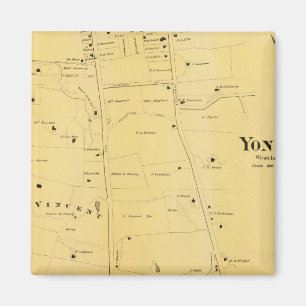 Aimant Carte de l'Atlas des rivières Dale et Mt St Vince