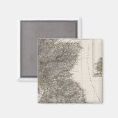 Aimant Carte de l'Atlas écossais 2 (Recto/Verso)