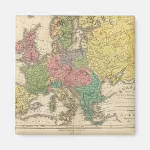 Aimant Carte de l'Atlas européen des religions