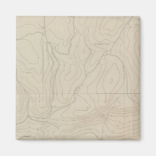 Aimant Carte de l'Atlas spécial du parc de Tourtelotte