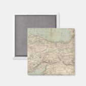 Aimant Carte de l'Atlas turc (Recto/Verso)