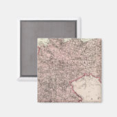 Aimant Carte de l'Empire allemand (Recto/Verso)