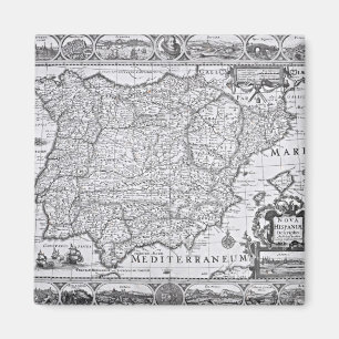 Aimant Carte de l'Espagne