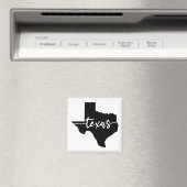Aimant Carte de l'état du Texas USA (In Situ (Lave-vaisselle))