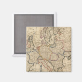 Aimant Carte de l'Europe (Recto/Verso)