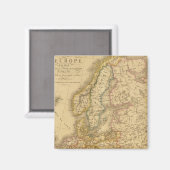 Aimant Carte de l'Europe 2 (Recto/Verso)