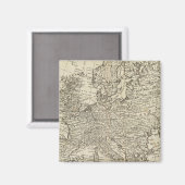 Aimant Carte de l'Europe 3 (Recto/Verso)