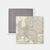Aimant Carte de l'Europe 3 (Recto/Verso)