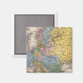 Aimant Carte de l'Europe 4 (Recto/Verso)