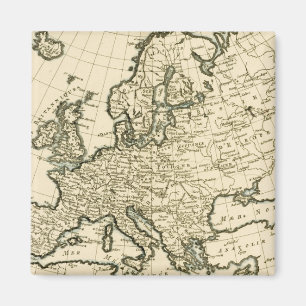 Aimant Carte de l'Europe par Guillaume Raynal