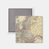 Aimant Carte de l'Europe par Mitchell (Recto/Verso)