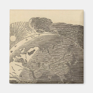 Aimant Carte de l'hémisphère oriental par Goodrich