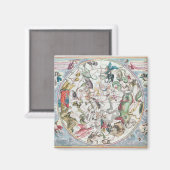 Aimant Carte de l'hémisphère Sud 2 (Recto/Verso)