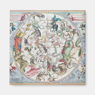 Aimant Carte de l'hémisphère sud 2