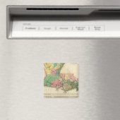 Aimant Carte De Louisiane (In Situ (Lave-vaisselle))