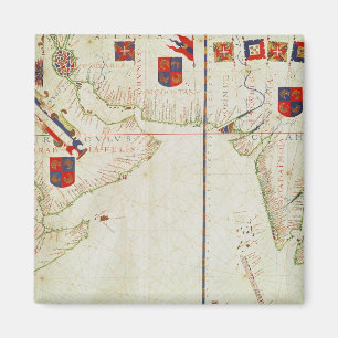 Aimant Carte de Perse, de l'Arabie et de l'Inde