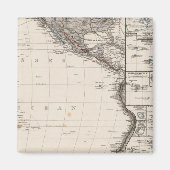 Aimant Carte de Polynésie (Devant)