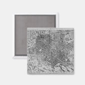 Aimant Carte de Rome, 1579 (Recto/Verso)