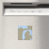 Aimant Carte de secours du Michigan (In Situ (Lave-vaisselle))
