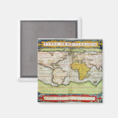 Aimant Carte de Sir Francis Drake (Recto/Verso)