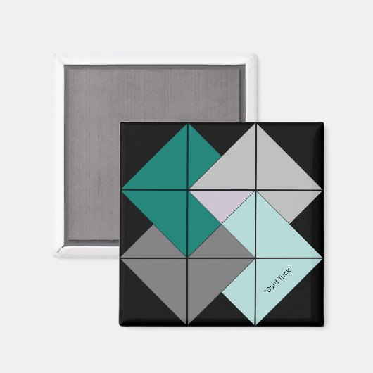 Aimant Carte de surface mini-grange (Recto/Verso)