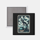 Aimant Carte de Tarot Gothique Supernaturelle Ghost Cauld (Recto/Verso)