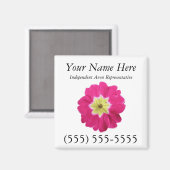 Aimant Carte de visite magnétique Avon (Recto/Verso)