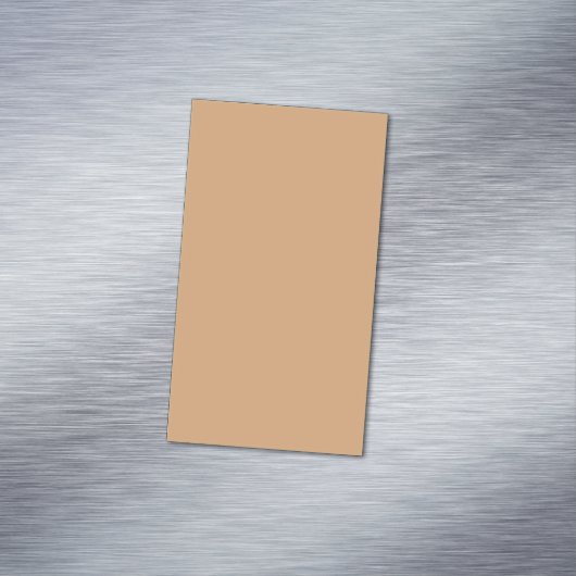 Aimant Carte de visite personnalisé - Sable chaud (In Situ)