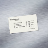 Aimant carte de visite simple (In Situ)