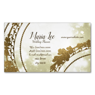 aimant carte de visite Wedding planner