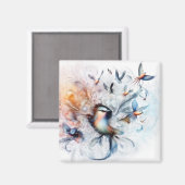 Aimant Carte de voeux (Recto/Verso)