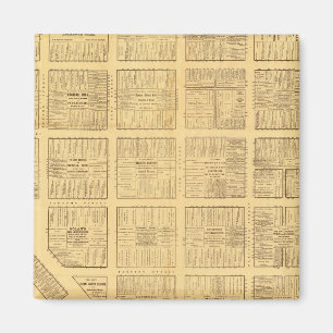 Aimant Carte des affaires de San Francisco