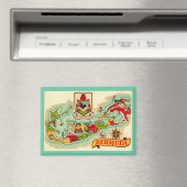 Aimant Carte des Bermudes classiques (In Situ (Lave-vaisselle))