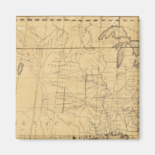 Aimant Carte des enfants des États-Unis