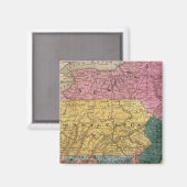Aimant Carte des États du Moyen-Orient (Recto/Verso)