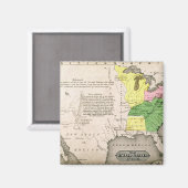 Aimant Carte des États-Unis (Recto/Verso)