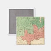 Aimant Carte des États-Unis 2 (Recto/Verso)