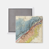 Aimant Carte des États-Unis d'Amérique 3 (Recto/Verso)
