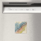Aimant Carte des États-Unis d'Amérique 3 (In Situ (Lave-vaisselle))