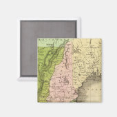 Aimant Carte des Jeux olympiques des États de l'Est (Recto/Verso)