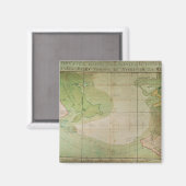 Aimant Carte des nouvelles découvertes (Recto/Verso)