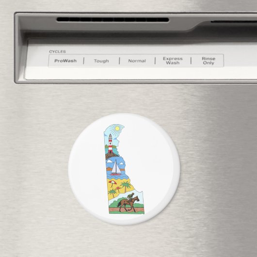 Aimant Carte Des Parcs Nationaux De La Plage Maritime Du  (In Situ (Lave-vaisselle))