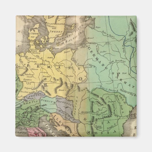 Aimant Carte des provinces de l'Empire romain (Devant)
